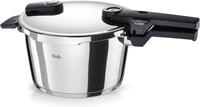 Schnellkochtopf FISSLER "VitaquickElemental Dampfkochtopf Premium Drucktopf", silber,