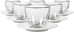 Latte-Macchiato-Glas VILLEROY & BOCH "Caf&eacute; au Lait-Set Manufacture Rock 250 ml 6er