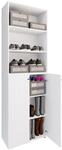 Schuhschrank VCM "XL Holz Gro&szlig;er Schuhschrank Schuhkommode Lona 6", wei&szlig;, B:70cm