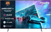 PHILIPS OLED-Fernseher "55OLED761/12", Energieeffizienz: G, schwarz, 55 &Prime;,