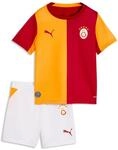 Trainingsanzug PUMA "GSK HOME MINIKIT" Gr. 110, rot (schwarz cherry, summer sunset),