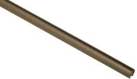 Gardinenstange GARDINIA "Kira mit Innenlauf II", braun (cappuccino), B:1,9cm L:160cm