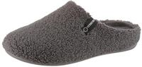 Pantoffel VERBENAS, Herren, Gr. 45, grau (anthrazit), Textil, Schuhe Pantoffel,