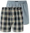 Weiter Boxer SCHIESSER "Boxershorts Multipack", Herren, Gr. 4, blau (918,...