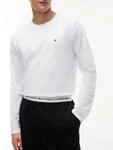 Pyjama "LONGSLEEVE JERSEY SET SOLID", Herren, Gr. S (48), wei&szlig; (wei&szlig;,...