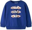 Name It "NMMVILDAR LS SWEAT BOX BRU", Baumwolle, regular fit
