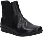 Stiefelette JOSEF SEIBEL "Violet 05, black-black", Damen, Gr. 36, schwarz (schwarz,