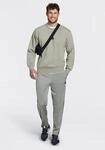 Sporthose ADIDAS SPORTSWEAR "DAYREADY, OFFENER SAUM", Herren, Gr. L, N-Gr, grau