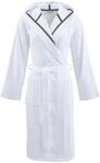 Unisex-Bademantel CARL ROSS "41310" Gr. XS, wei&szlig; (wei&szlig;, platin), XS,...