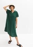 Tunikakleid BONPRIX "Kaftan-Kleid aus leichtem Leinen-Viskose-Mix", Damen, Gr....