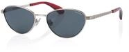 Sonnenbrille SUPERDRY "Modell 995059", Damen, silber, metallic, Sonnenbrillen