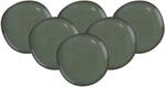 Speiseteller "Speiseteller Lave &oslash; 28 cm 6er Set", gr&uuml;n (vert), LIKE. BY VILLEROY &