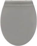 WC-Sitz KLEINE WOLKE "Alley", grau (manhattangrau), B:37cm H:5cm L:45cm, Duroplast,