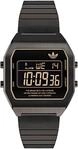 Digitaluhr ADIDAS ORIGINALS "DIGITAL TWO", schwarz, Armbanduhren, Damen,...