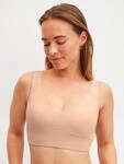 Bustier CALIDA "Natural Skin", Damen, Gr. L (48/50), N-Gr, beige (rose teint),