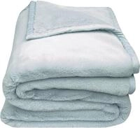 Wohndecke ZOEPPRITZ1828 "The Blanket", blau (sky), B:150cm L:200cm, Polyester,