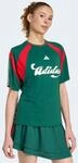 T-Shirt ADIDAS SPORTSWEAR "HOUSE OF TIRO TRIKOT", Damen, Gr. S, gr&uuml;n (team
