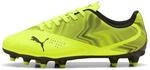Fu&szlig;ballschuh PUMA "RAPID FGAG", Herren, Gr. 46,5, gelb (lime squeeze, puma schwarz),
