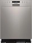 HANSEATIC Unterbaugeschirrsp&uuml;ler "HD6B14I09D", Energieeffizienz: B, silber