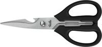 Universalschere FISSLER "Haushaltsschere", schwarz (schwarz, silber), B:9cm, Scheren,