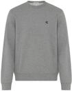 Sweatshirt CALVIN KLEIN JEANS, Herren, Gr. S, grau (med grau htr), Sweatware,