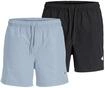 Badeshorts JACK & JONES "Badeshorts JPSTMAUI TROPIC SOLID SWIM SHORTS MP 2P 2er