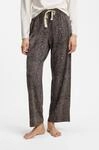 Pyjamahose HUGO UNDERWEAR, Damen, Gr. S, N-Gr, braun (open grau 070), Jersey,