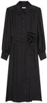 Blusenkleid SEIDENSTICKER, Damen, Gr. XS (34), Normalgr&ouml;&szlig;en, schwarz, 75%...