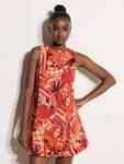 Minikleid APRICOT "Minikleid", Damen, Gr. XS (34), N-Gr, rot, gewebt,...