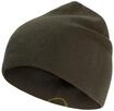 Beanie JACK WOLFSKIN "PAW BEANIE", Damen, Gr. onesize, braun (obsidianmoss),