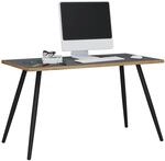 Schreibtisch VCM "Schreibtisch B&uuml;rotisch Computertisch Salia 138x80", braun