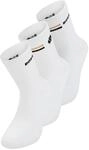 Socken BOSS "3PQSRib BB Stripe CC", Herren, Gr. 39-42, wei&szlig; (wei&szlig; 100),