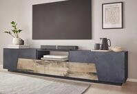 Lowboard HOME AFFAIRE "ALIEN- TV-Board, mit 4 T&uuml;ren, 1 Schublade und 1 offenes