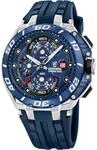 Chronograph FESTINA "Chrono Bike", blau (blau, blau, schwarz), Armbanduhren, Herren,