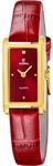 Quarzuhr FESTINA "Mademoiselle", rot (rot, rot), Armbanduhren, Damen, Quarzuhr,
