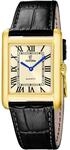 Quarzuhr FESTINA "On the Square", gold (schwarz, champagnerfarben, goldfarben),
