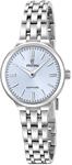 Quarzuhr FESTINA "Mademoiselle", silber (silberfarben, hellblau), Armbanduhren,