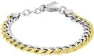 Armband POLICE "Long-Lasting", gold (edelstahlfarben, gelbgoldfarben),...
