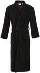 Herrenbademantel CARL ROSS "582100" Gr. 48, bunt (night blau, deep rot), 48/50,