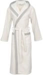 Unisex-Bademantel CARL ROSS "40300" Gr. XS, wei&szlig; (sanftes wei&szlig;), XS, Walkfrottier,