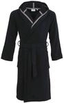 Unisex-Bademantel CARL ROSS "41310" Gr. S, blau (night blau), S, Walkfrottier,