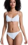 Badehose ROXY "Roxy Island Cheeky", Damen, Gr. L, wei&szlig; (coconut milk),...