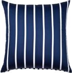 Kissenbezug JANINE "modernclassic 39028-28", blau (nachtschattenblau), B:80cm L:80cm,