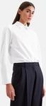 Hemdbluse SEIDENSTICKER, Damen, Gr. XS (34), wei&szlig;, 97% Baumwolle, 3% Elasthan,