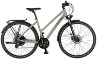 Trekkingrad PROPHETE "Prophete Entdecker 500" Gr. 48, grau (silberfarben),