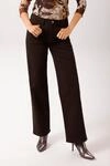 Straight-Jeans ANISTON CASUAL, Damen, Gr. 36, N-Gr, braun, Denim/Jeans,...