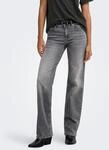 Straight-Jeans ONLY "ONLWINNIE MID STRAIGHT DNM", Damen, Gr. XS (34), L&auml;nge 30,