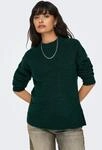 Strickpullover ONLY "ONLCAMILLA O-NECK L/S PULLOVER KNT", Damen, Gr. L, gr&uuml;n...