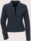 Jackenblazer MADELEINE "Jerseyblazer Moderner Businessblazer mit Leo-Muster",...