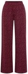 Pyjamahose S.OLIVER, Damen, Gr. 40/42, N-Gr, rot (bordeaux, gemustert), Single